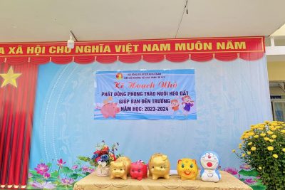 Phát động phong trào nuôi heo đất đợt 2 năm học 2023- 2024 Phát động phong trào nuôi heo đất đợt 2 năm học 2023- 2024