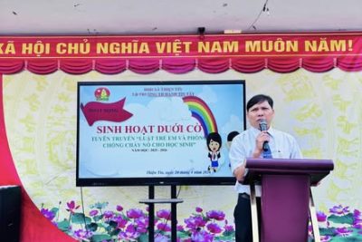TUYÊN TRUYỀN VỀ LUẬT TRẺ EM VÀ PHÒNG CHỐNG CHÁY NỔ năm học 2025- 2026