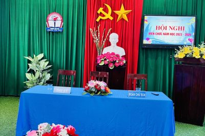 Hội nghị Viên chức năm học 2023- 2024 Hội nghị Viên chức năm học 2023- 2024