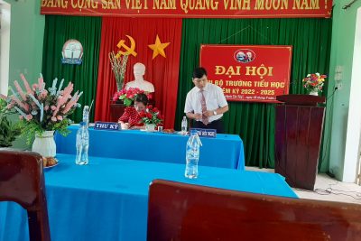 Đại hội chi bộ trường TH Hành Tín Tây nhiệm kỳ 2022- 2023 Đại hội chi bộ trường TH Hành Tín Tây nhiệm kỳ 2022- 2023